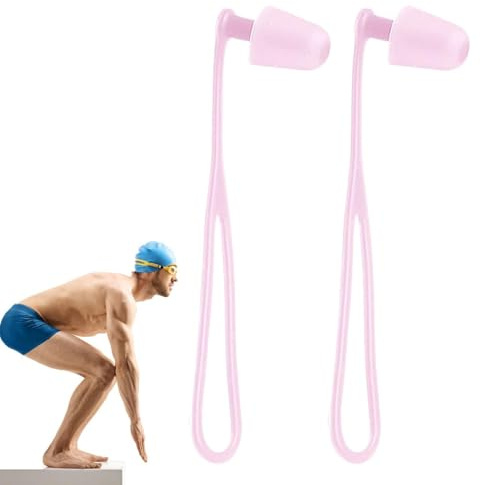Tappi Auricolari Da Nuoto Silicone Impermeabile Antiscivolo Ausilio Sonno | Tappi Per Orecchie Riutilizzabili Acqua Nuoto Per Donne Uomini Bambini Casa Sonno Doccia Outdoor Immersioni Kayak