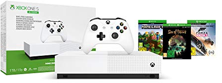 Microsoft Xbox One S 1TB - All Digital Edition [Konsole ohne optisches Laufwerk]