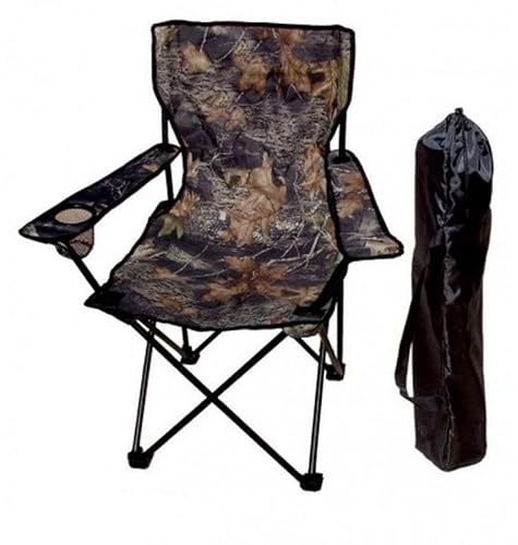Silla de Caza Plegable Color Camuflaje con Bolsa Transporte