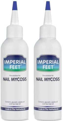 2er-Pack Nagellösung zur Behandlung von Gelben Nägeln für Gesunde Nägel, Behandelt Häufige Probleme wie Brüchige Nägel und Verfärbungen - Bekämpft Pilzinfektionen, Pilzbefallene und brüchige Nägel