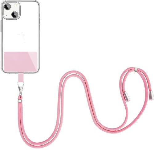 Mobiltelefonkedja universell, justerbart halsband för samsung galaxy note 20 10 s23 s21 s22 s20 ultra s10 s9 s8 plus s7 s6, mobiltelefonband mobiltelefonkedja för galaxy xcover 4 4s 5 6 pro j4 j6 a6