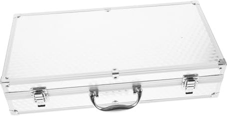 UPKOCH 2-Slot-mikrofonkoffer Herren-aktenkoffer Tragbarer Workstation-Koffer Aluminiumlegierung-gerätekoffer