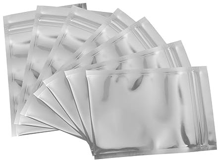 HOMOCONO 200 Stück Antistatik Chiptaschen 15x10cm Wiederverschließbare Isolationsbeutel Für Mainboards Cpp/pet Material Für Elektronische Komponenten