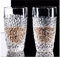 2 Bicchieri Highball in Cristallo Trasparente per Tè Ghiacciato, Bevande Fredde, Birra, Cocktail, Succhi di Frutta - per Casa, Bar, Feste, Matrimoni, Ufficio
