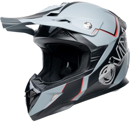 MOTOBLOUZ Casque cross DIRTY LAZY Adulte Homologué ECE 22.06 XL