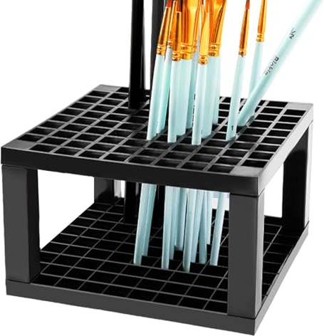 Soporte para pinceles de , Organizador de soporte para pinceles | Soporte para pinceles de pintura artística | Soporte multifuncional para pinceles de pintura, soporte para bolígrafos de de 96 agujero