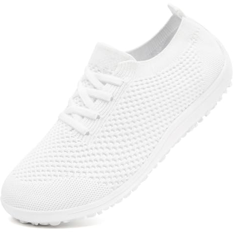 XKOWUO Womens Barefoot Shoes Slip On Walking Tennis Sneakers Sports Yoga Zero Drop Casual Minimalist Lightweight Breathable Soft House Shoe