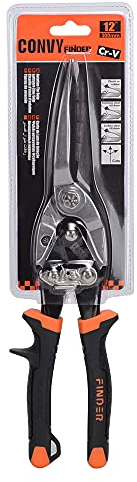 Convy - Tijeras de hojalatero de corte recto, 30 cm