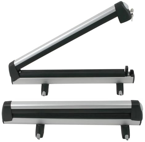 Dachgepäckträger Universal Auto Dachträger Skiträger Dachträger Auto Snowboard Dachträger Ski Autoträger Aluminiumlegierung Gepäckträger Auto Dachträger