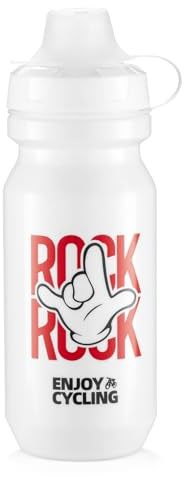 ROCKBROS Bidón de Ciclismo 600ML 750ML, Botella de Agua con Apertura Grande, Botella para Deportes Bicicleta Gimnasio Correr Gym