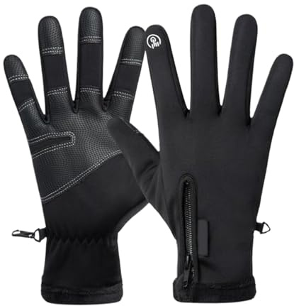 Genérico Guanti da guida | Guanti impermeabili per touch screen - Guanti caldi da donna, per ciclismo, passeggiata di cani, escursionismo, sport, bicicletta, arrampicata, sci, neve