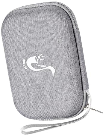 Ailan Custodia porta ance per clarinetto, scatola portaoggetti impermeabile, grande capacità, per musicisti, sassofono contralto, oboe, scatola porta ance portatile , grigio , 18x13x5cm