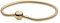 PANDORA Schlangen-Gliederarmband in Gold mit 18 Karat vergoldete Metalllegierung aus der PANDORA Moments Collection, 16cm