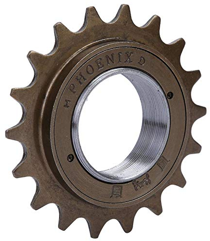 Alomejor1 Freilaufritzel, 18 zähne Singlespeed ​​Freilauf Fahrrad Schwungrad Kettenräder Teile Fahrrad Speichen Kette Rad für Mountain Bike Rennrad