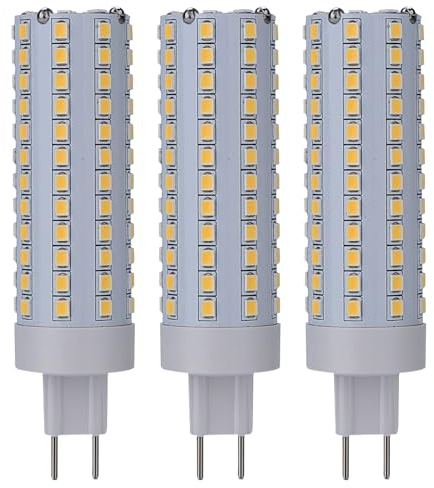 yongjia G8.5 LED Leuchte 10W 1500lm AC 90–265V G8.5 LED Leuchtmittel Nicht dimmbar (3 Stück) (Color : 4500K)