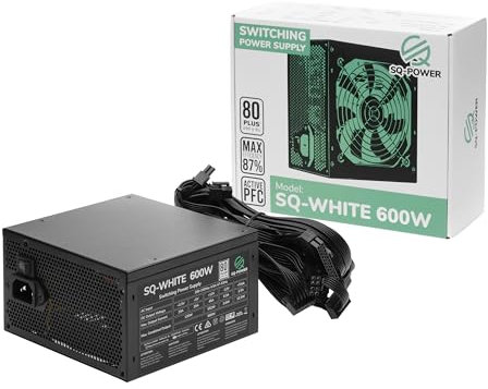 SQ-Power 600 Watt 80 Plus Netzteil, Silent
