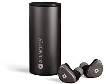 Audiofly AFT2 True Écouteurs Intra-Auriculaires sans Fil Bluetooth Granite
