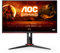 AOC Gaming Q27G2S - 27 Inch QHD Monitor, 165Hz, 1ms MPRT, IPS, FreeSync, Gsync Compatible, Height Adjust, Game Modes (2560x1440 @ 165Hz, 370 cd/m², HDMI 2.0 x 2, DisplayPort 1.4x1)Black-Red