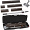 STRÜBER Flächenspachtel Set im Koffer - 5 x Flächenspachtel (250mm, 400mm, 600mm, 800mm, 1000mm) - Aluminium Teleskopstange - Stielaufnahme - Rollspachtel - Werkzeugkoffer – 9-tlg. SET - Made in EU