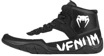 Venum, Elite Wrestling Schuhe, Herren, 46, Schwarz/Weiß