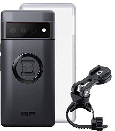 SP CONNECT Fahrrad-Handyhalterung für Google Pixel 6 | Wasserdichter Handyhalter für Fahrradlenker | Fahrradhandyhalterungen für alle Smartphone Handys wie iPhone Samsung