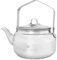 STABILOTHERM Edelstahl Outdoor-Kaffeekessel 1 Liter I ideal für Lagerfeuer & Grill – Teekessel Wasserkessel Teekanne Wasserkanne Kochgeschirr – ideal für Outdoor Camping Wandern Reisen Picknick