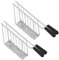 SPARES2GO Sandwich Toast Cage Rack for Russell Hobbs Toaster Toastie Holder with Drip Tray (Pack of 2)