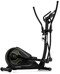 Zipro Crosstrainer Heat, Ellipsentrainer bis zu 150 kg, Crosstrainer für Zuhause, Cardio Trainingsgerät, Exercise Machines, Heimtrainer, 32 Widerstandsstufen