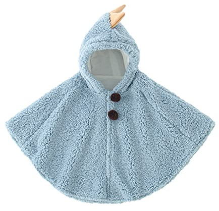 ITODA Bambino Inverno Fleece Cappotto Poncho Capo Carino Cappotto Cappotto Con Cappuccio Invernale Caldo Outwear Giacca Con Cappuccio Ragazze Ragazzi (0-3 Anni)