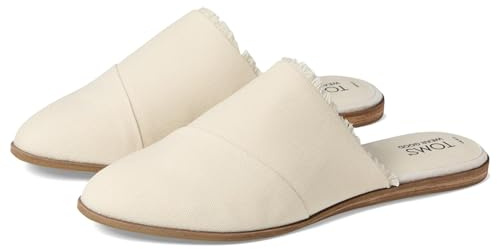 TOMS Women's Jade Mule, Natural Canvas/Fray, 6.5 UK