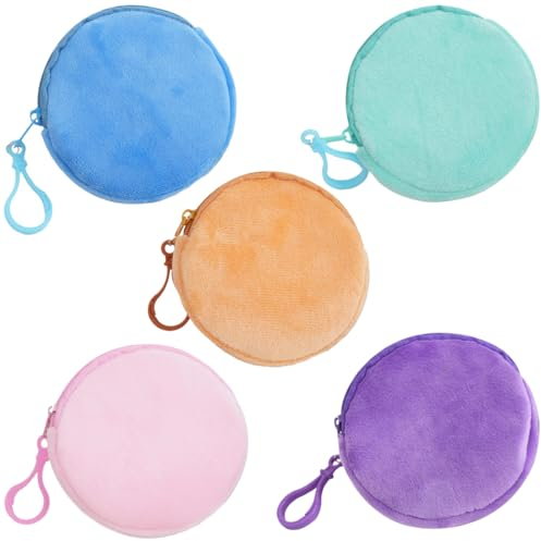 TEOZBLU 5 geldbörse kinder, mini geldbeutel, mini rucksack schlüsselanhänger, schlüsselanhänger kinder, kinder-geldbörsen