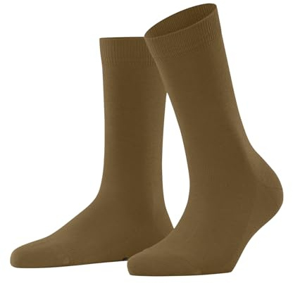 FALKE mujer Family calcetines transpirable sostenible algodón resistente y extra suave en la piel costura plana en la zona de los dedos 1 par
