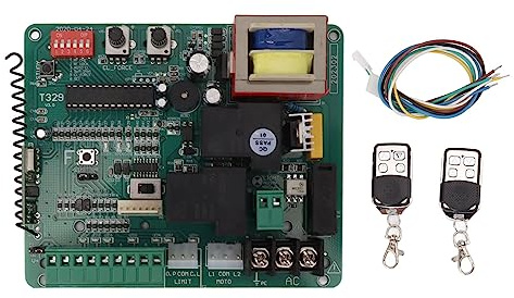 Scheda di controllo del motore del cancello scorrevole indicazione del circuito del motore della porta elettrica con telecomando