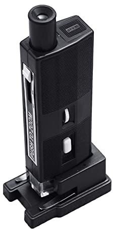 Pocket Glass 60x-100x Mgnifier with LED Light & Stand Base for Students School Lablaboratory Microscope Microscope for Kids Adults Teens Women Men Students School with Led Light Pocket