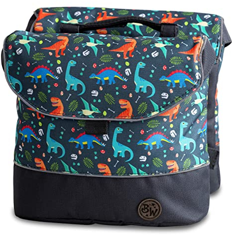 BAMBINIWELT Gepäcktasche, Gepäckträgertasche für Fahrrad, Fahrradtasche für Kinder, wasserabweisend, z.B. für alle Puky Räder (Modell 16)