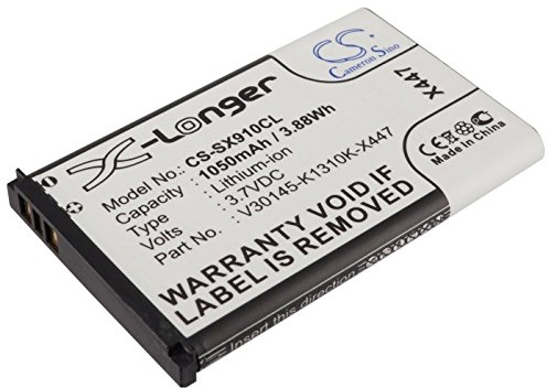Cameron Sino Akku für Siemens Gigaset SL910, Gigaset SL910A, Gigaset SL910H PN:Siemens V30145-K1310K-X447, V30145-K1310K-X447-0-HY, V30145-K1310-X447 1050mAh