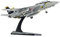 HANGOU Military Model Plane 1:100 F-14 Skull (Variable Wings) Fighter Aeroplane Models Metal Plane Model Die-Cast Aircraft Model for Collecting or Gifting
