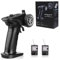 HTLNUZD 4H-TX 4CH 2.4GHz RC Radio System Transmetteur avec contrôleur 4CH Récepteur Télécommande pour Voiture RC Bateau Réservoir