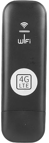 Módem USB 4G LTE Portátil con Ranura para Tarjeta SIM, Alta Velocidad para 8 Usuarios, Compatible con TDD LTE, FDD LTE, WCDMA, HSPA+, Redes gsm, Punto de Acceso de Viaje