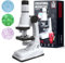 Maxlife Mikroskop MXMS-100 – Experimentierkasten Für Kinder - Durchlicht Mikroskop Spielzeug - Experimente Ab 8 - Zubehör Set - Geschenke Für Kinder