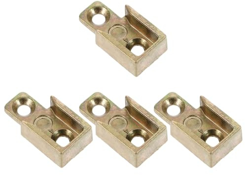 BETOOKY 4 Herrajes para Ventana Abatible Instalación Fácil de Aleación de Zinc Dorado y Amplia Compatibilidad para Mejora de Seguridad en Dormitorios