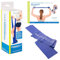 ARTZT vitality Fitness Band bundle | Terrabänder Set 2,5m | Gymnastikband | Fitnessband aus Naturlatex | Stretchband | Gummiband Fitness Set | Trainingsbänder für Krafttraining, Therapie, Sport | Blau