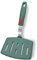 Contiup Espátula de silicona para pescado, espátula ancha ranurada para panqueques, sartenes antiadherentes, espátula para tortillas, huevos, 315.6 °C, resistente al calor (verde)