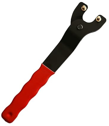 Veemoon Adjustable Wrench Tools Red Handle Pin Spanner Wrench Pin Spanner Kit for Electric Tools