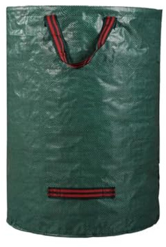 Trädgårdsavfallssäck Fallande lövväska, praktiska verktyg för förvaring av avfall växter PP trädgårdsblommor(32 gallon)