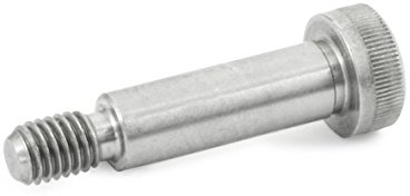 Ganter standardelement ISO 7379-16-M12-30-NI 7379-16-M12-30-NI-passskruvar i rostfritt stål, silver, längd l1: 30 mm