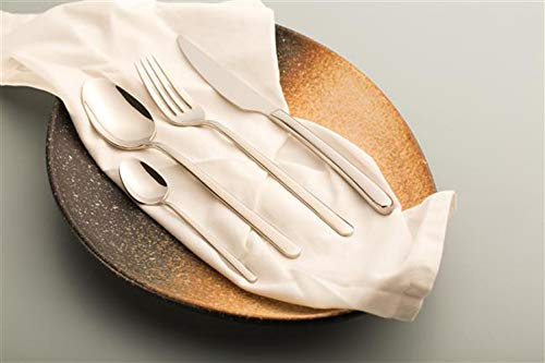 Fine Dine 764657 Amarone Lot de 12 fourchettes à dessert en acier chromé 18/10 Diamètre 184 mm
