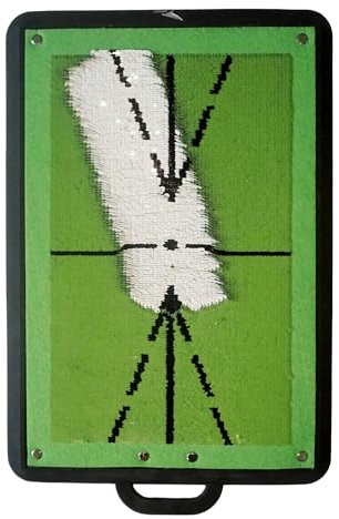 Birdie Mat Pro Premium Swing Training Mat for Analyzing Swing Path and Ball Impact