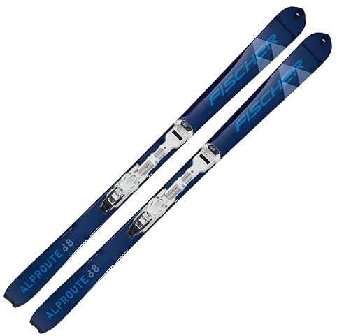 Ski Fischer Alproute 88 184cm Tip Rocker Tourenski + Bindung Ambition Z 3.0-10.0 - federleicht, drehfreudig und stabil
