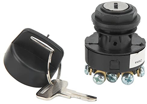 Klanata Scherenhebebühne 3-Positionen-Zündschlüsselschalter, 4360469, Ersatz für JLG T350, 2033E3, 19E3, 15E2, 19E2, 10042 Modell
